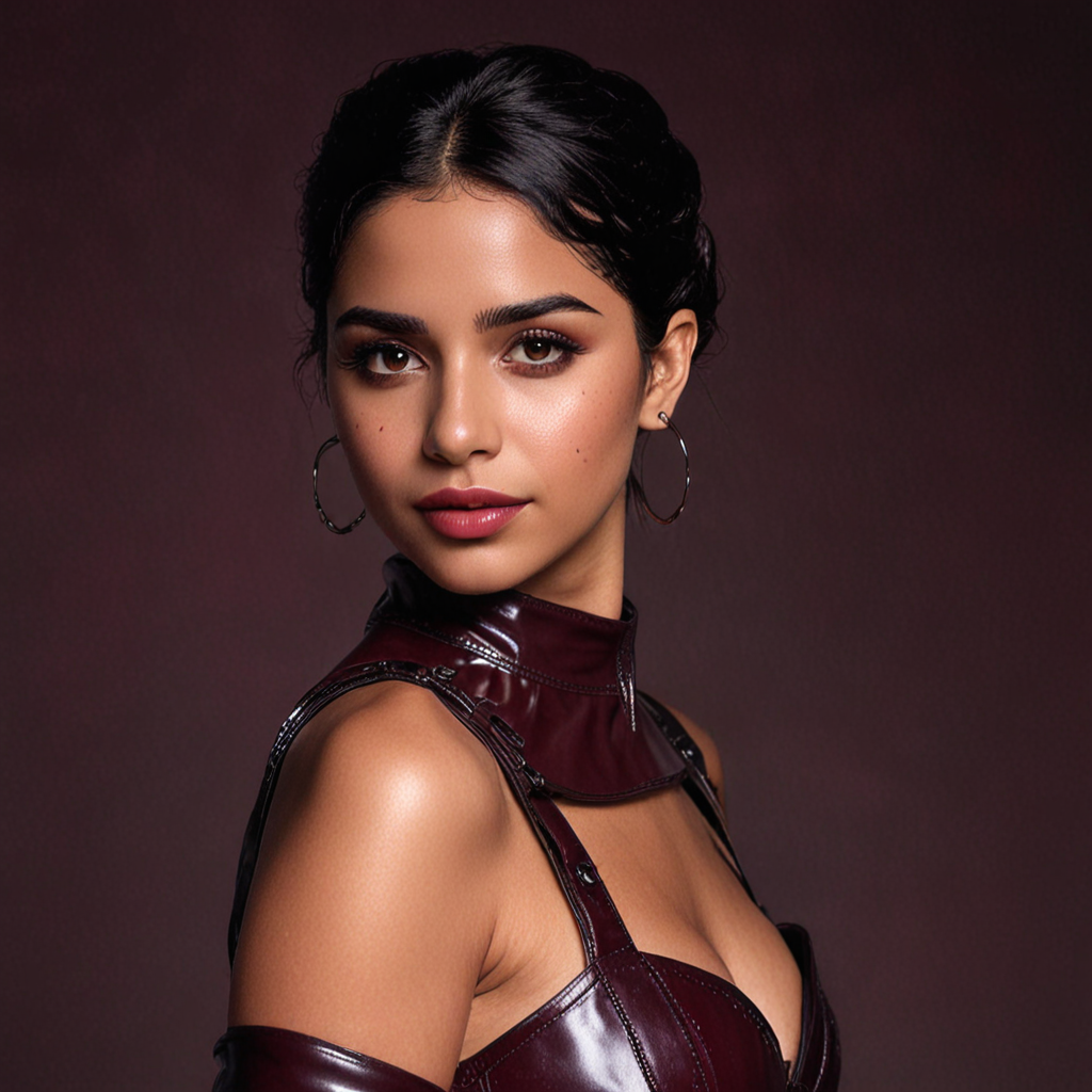 Puppet of Naomi Scott